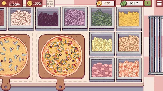 good pizza great pizza mod menu