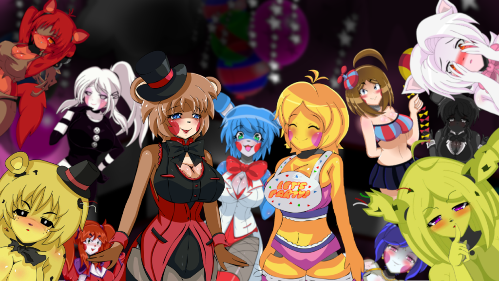 Five Nights At Anime characters ApkRoutecom