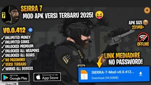 SIERRA 7 MOD APK – All Weapons Unlocked & Unlimited Money 2