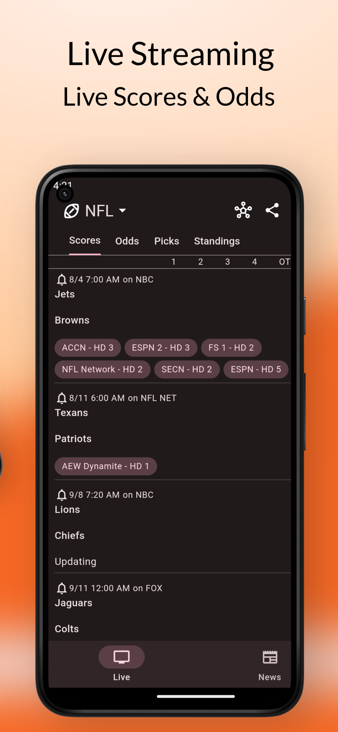 Dofu Sports APK – Best Free App for Live Sports Streams 3